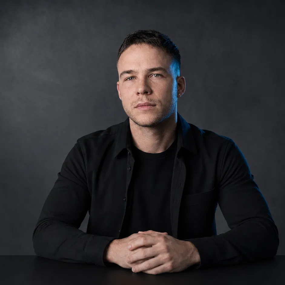 Portrait of Norbert Fazekas, founder of BUILT72
