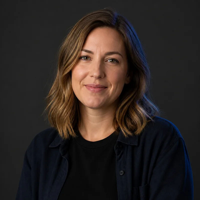 Visual profile for Olivia Carter, content and local SEO support at BUILT72