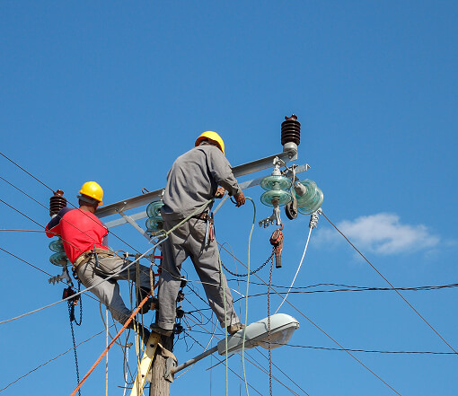 Commercial electrical distribution project